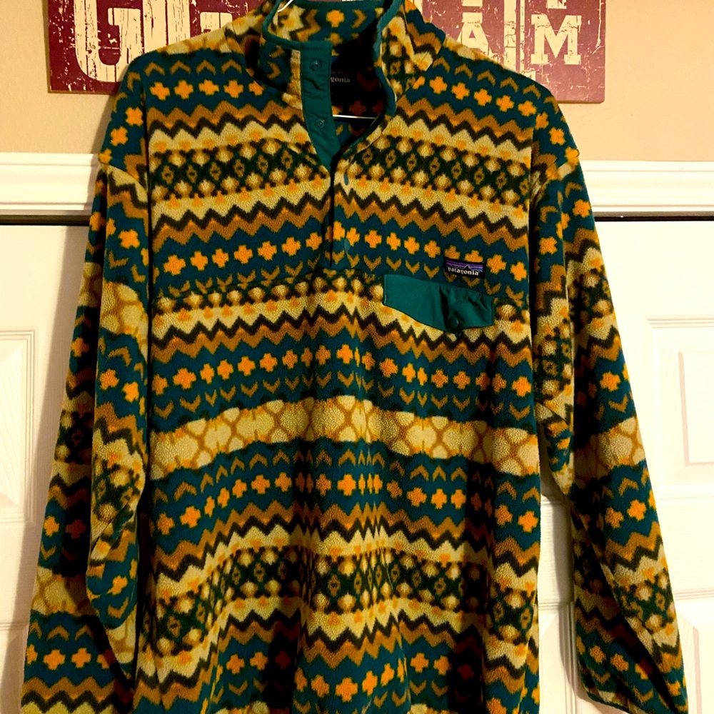 Patagonia Synchilla Snap T Aztec